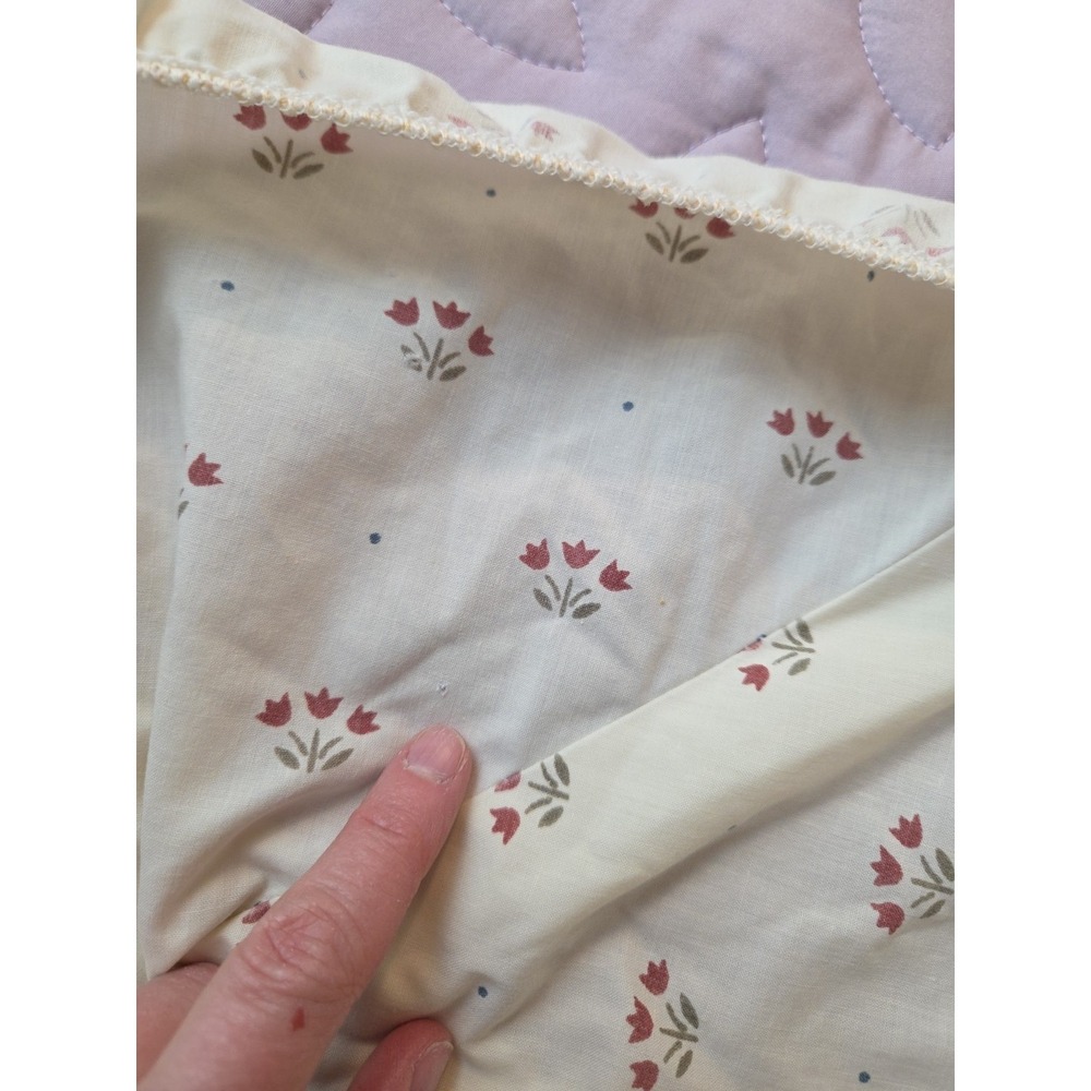 Vtg Cannon Rocking Horses Full Size Cotton Blend Sheet Set With 2 Pillowcases - Picture 7 of 7